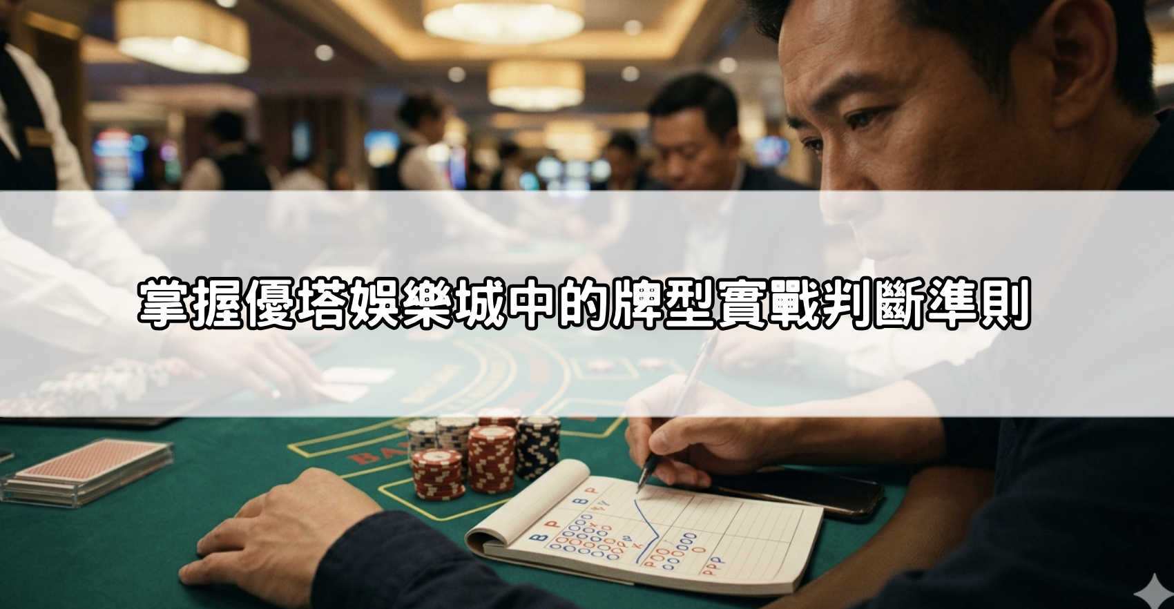 掌握優塔娛樂城中的牌型實戰判斷準則