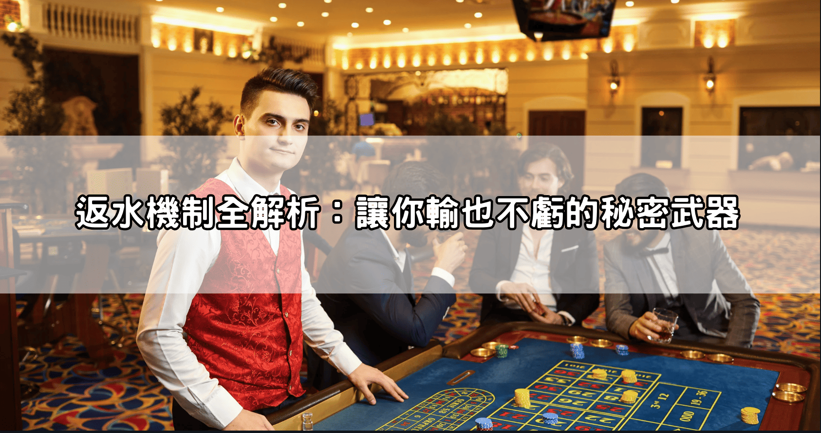 返水機制全解析：讓你輸也不虧的秘密武器