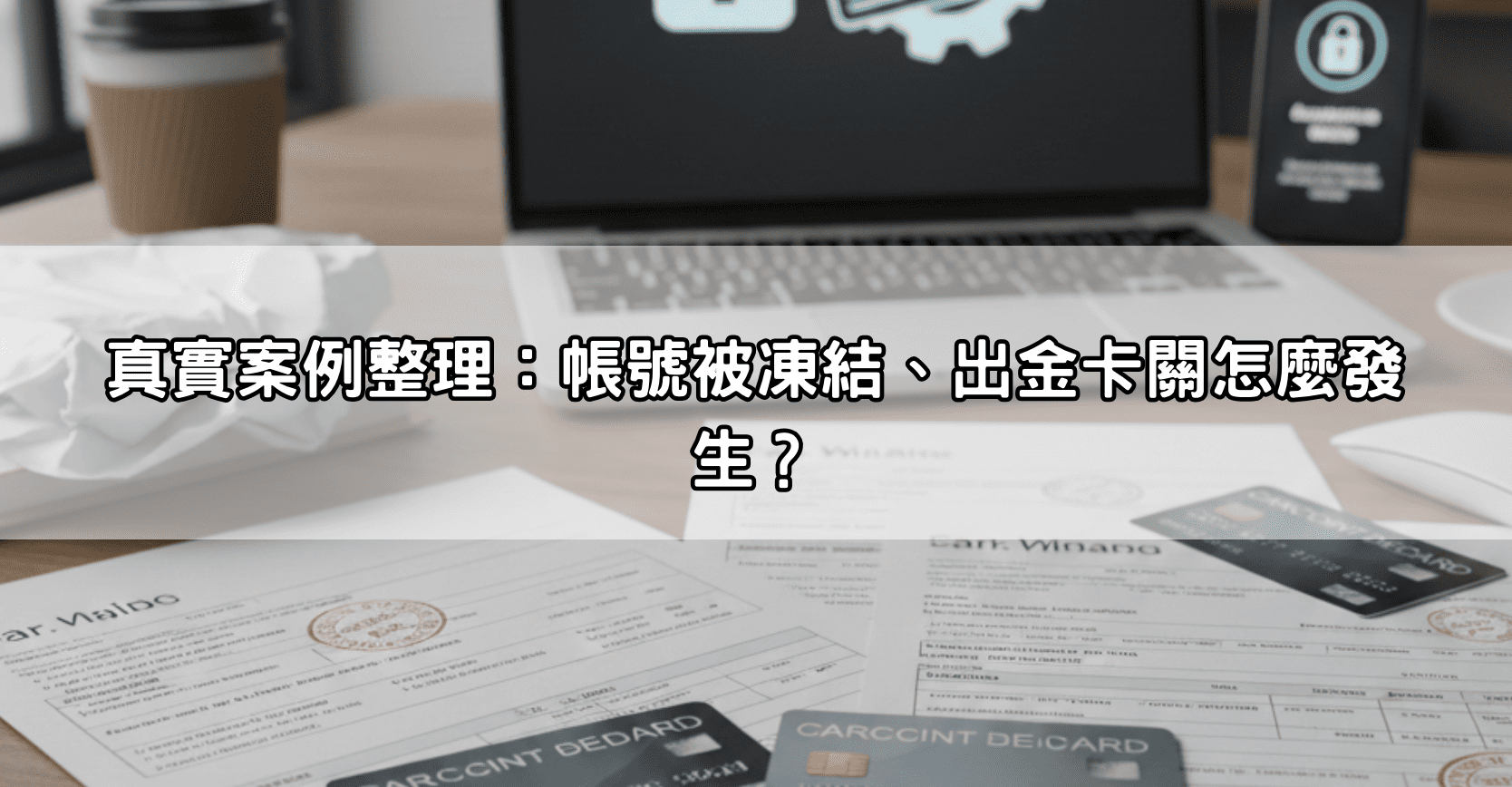 真實案例整理：帳號被凍結、出金卡關怎麼發生？