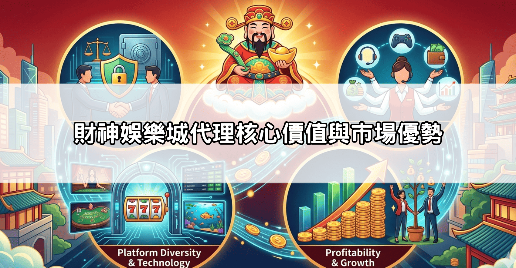 財神娛樂城代理核心價值與市場優勢